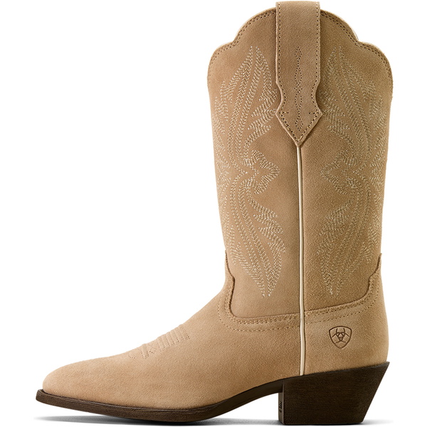 2026 Ariat Womens Heritage R Toe Stretchfit Western Boot 10074324 - Truly Taupe